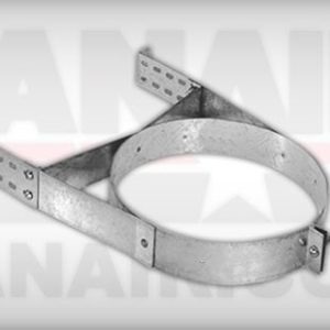 4933 - WALL STRAP 8" GALV